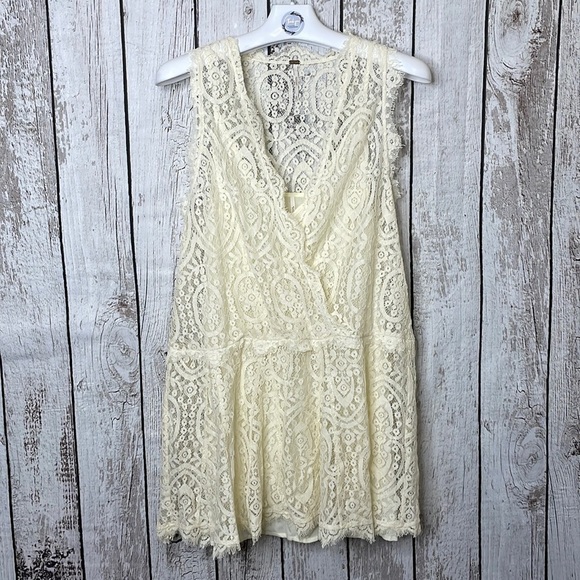 Free People drop waist dress size medium.​​​ - Picture 1 of 9